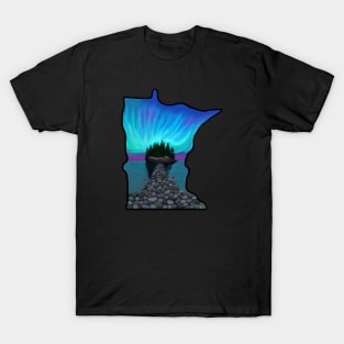 North Shore - Minnesota Silhoutte T-Shirt